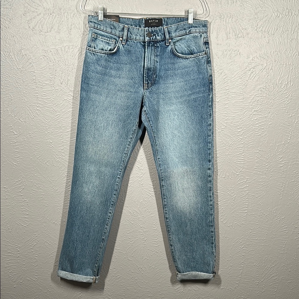 NWT DSTLD Slim 100% Cotton Blue Jeans Men's Size 32 x 32 - Picture 2 of 12